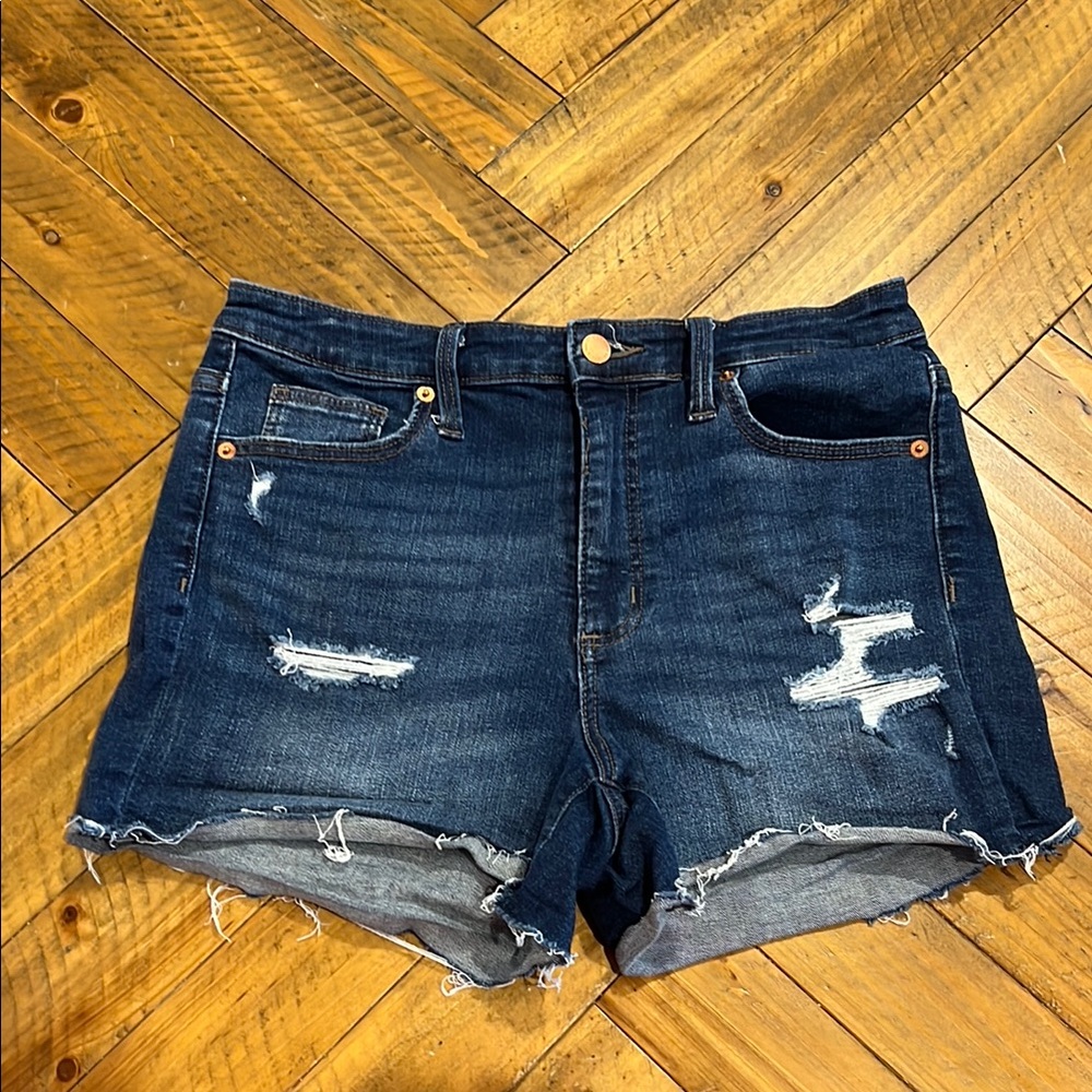 Universal Thread High Rise Midi Denim Women's Shorts